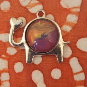 Handmade Love Elephant Pendant Necklace